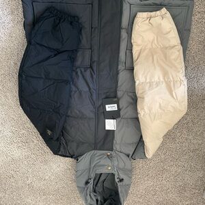 Aime Leon Dore Gray and Black Puffer Jacket